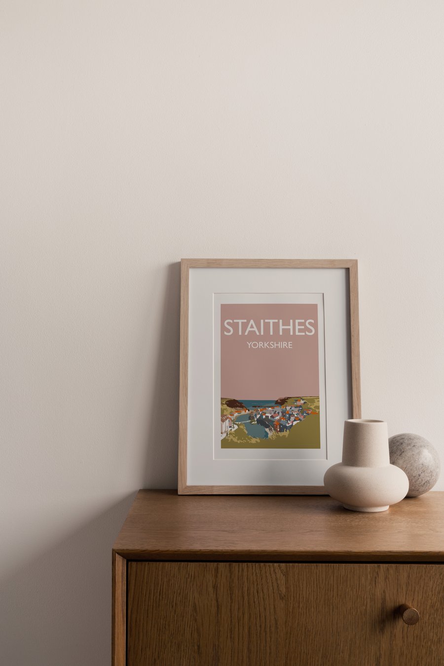 Staithes, Yorkshire Giclee Travel Print (unframed)