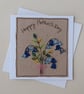 Mother's Day Card with Embroidered Bouquet of Bluebells  - Image 6