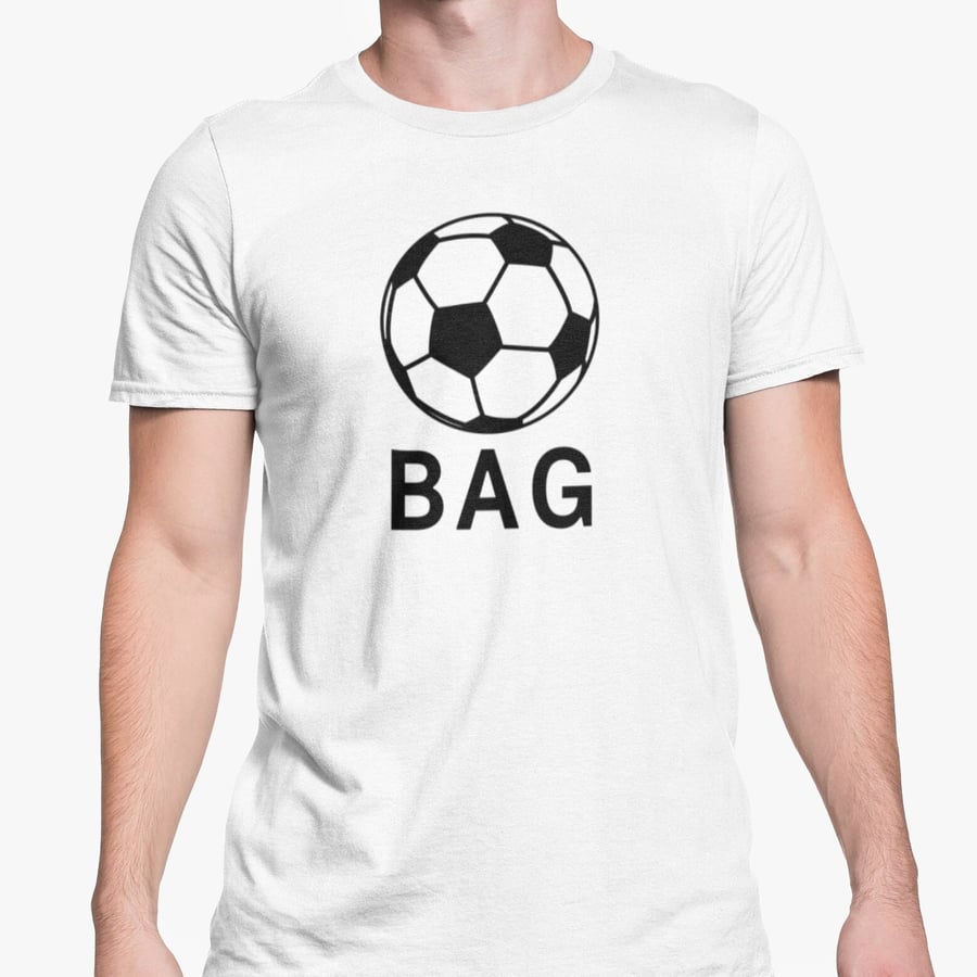 Ball Bag T Shirt Novelty Funny Gift Joke Lad Present For Family Friend Christmas