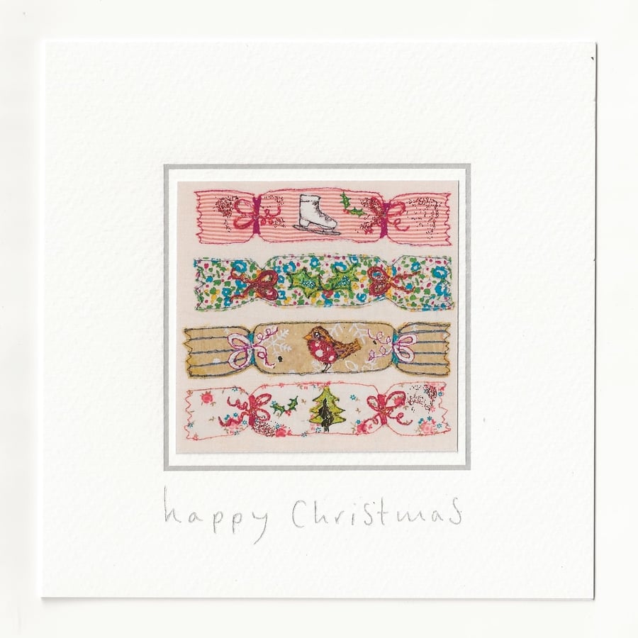 Christmas crackers card