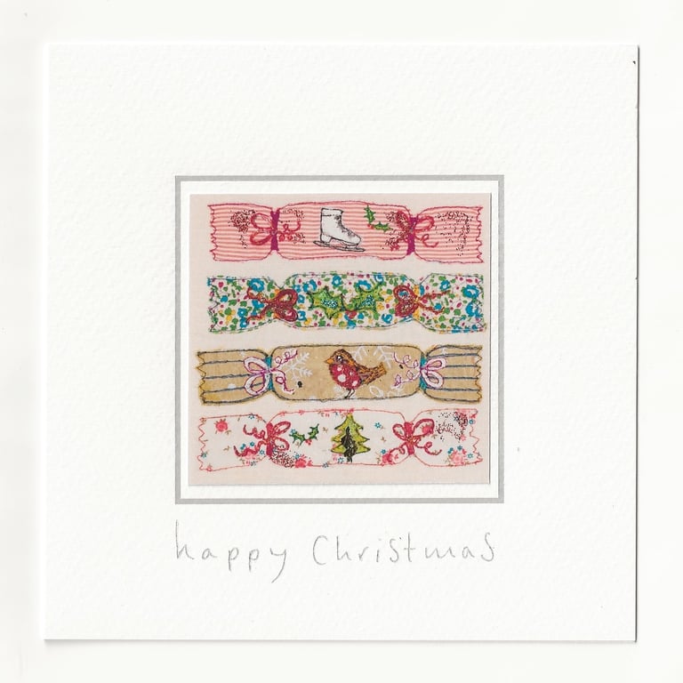 Christmas crackers card