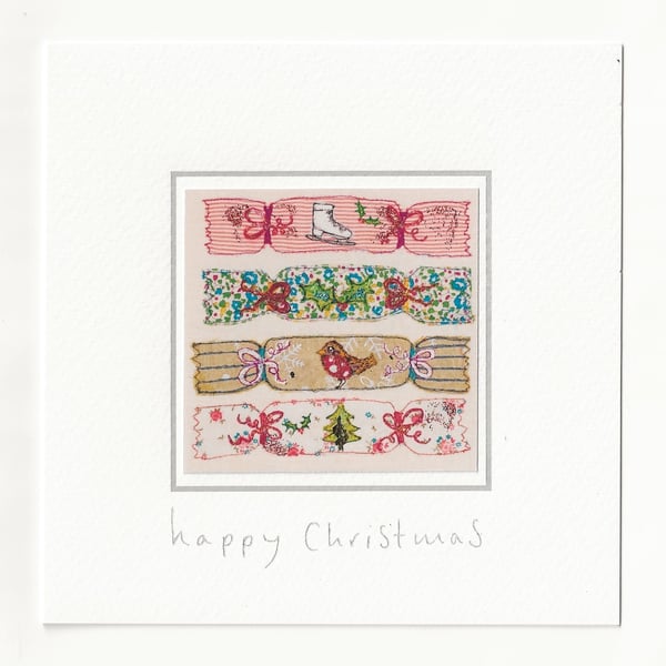 Christmas crackers card