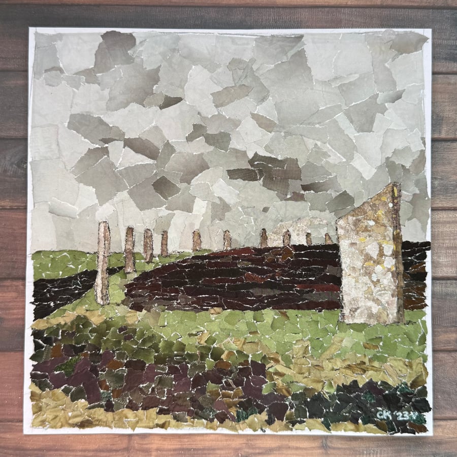 Ring of Brodgar Collage