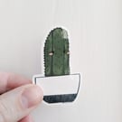 Grumpy Cactus Waterproof Vinyl Sticker