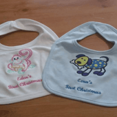 Embroidered Bibs
