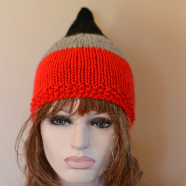Hat Sale Pixie Hat Knitted Hat Elf Chunky,