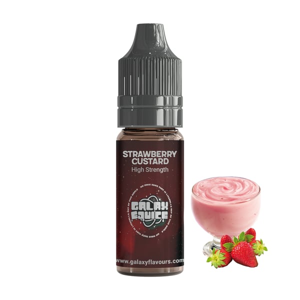 Strawberry Custard High Strength Professional Flavouring. Over 250 Flavours.