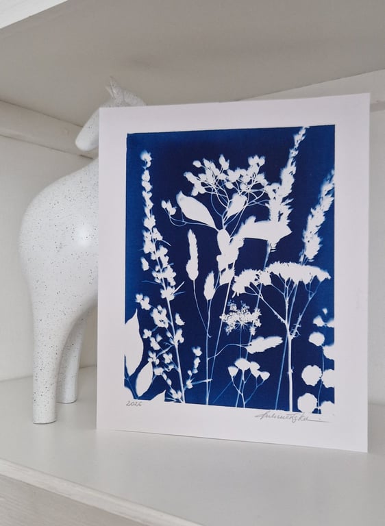 Cyanotype Botanical Print No. 4