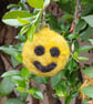 Yellow Smiley Keyring - Image 1