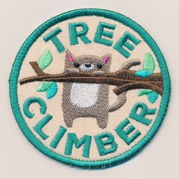 Tree Climber patch Embroidered Patch for jackets,sweatshirts, bags & more