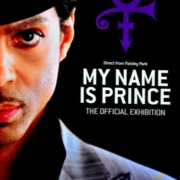 My Name Is Prince Exhibition O2 Arena Photograph Print