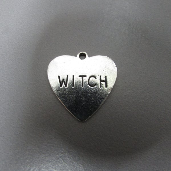 Silver Witch Tibetan Jewellery Charm