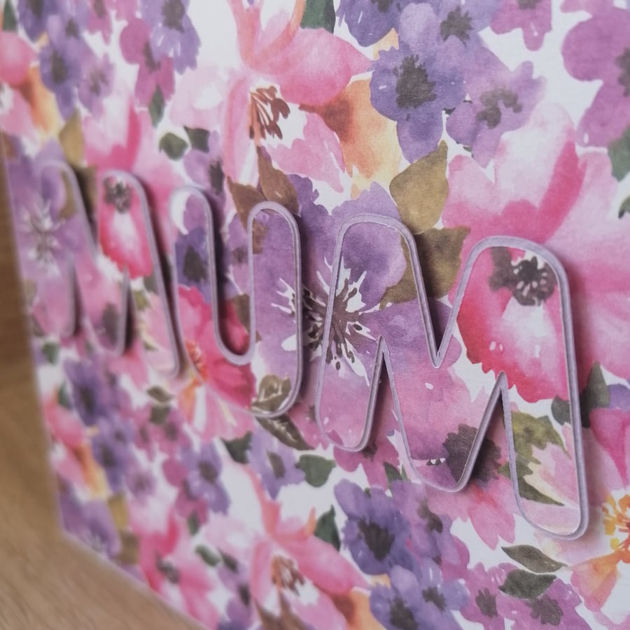 Mother's Day Card, Floral