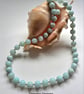 Designer Russian Amazonite Sterling Silver Necklace AA Grade - Image 3