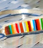 Surfite Bracelet Sterling Silver Tension Bangle Upcycled Jewellery Gift Handmade - Image 6