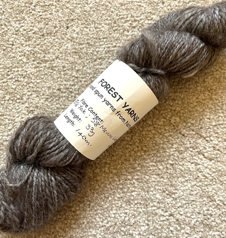 HANDSPUN BABY YAK & MERINO, 33g
