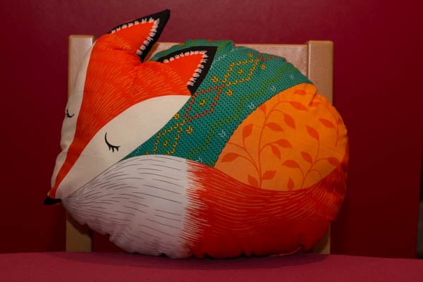 Rusty Fox Cushion