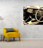 Classic Vintage Jaguar Car Interior Photograph Print - Image 5