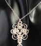 Sterling Silver Chainmaille Celtic Style Pendant - Image 9