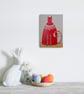 Fat Cat - Contemporary African-Inspired Cat Art – A3 Sierra Leonean Design - Image 5