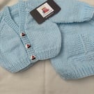 Baby Blue Newborn Cardigan