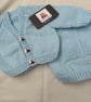 Baby Blue Newborn Cardigan