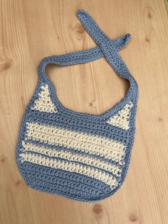 Crocheted Baby Cotton Bib