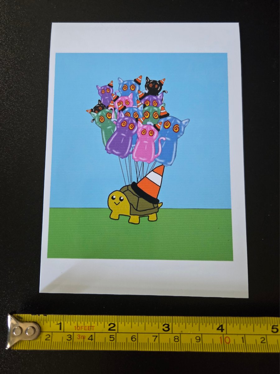 Nipfest Tort balloon magnet large