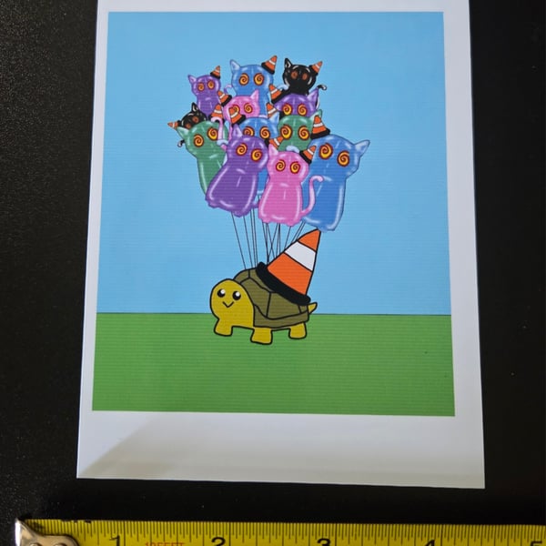 Nipfest Tort balloon magnet large