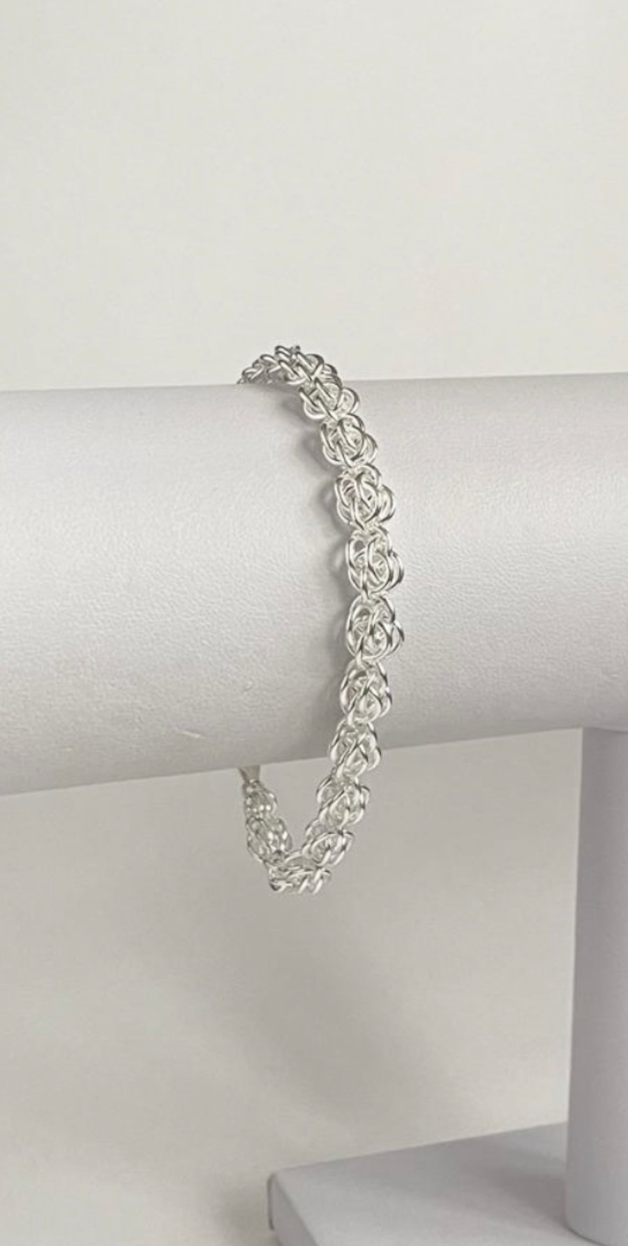 Sweet Pea Chainmaille Bracelet