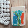 Tiny flower painting miniature 