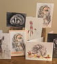Woodland, a themed card selection pack of 6 cards