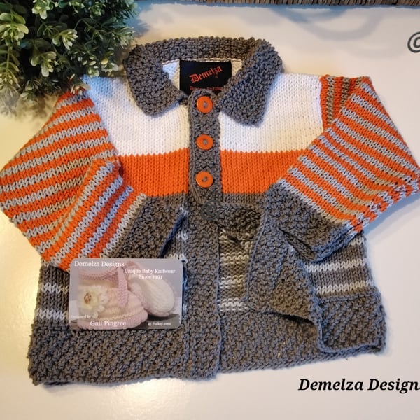 Baby Eco Pure Cotton Cardigan 9-18 months size 