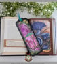 Magical Toadstool themed handcrafted Bookmark