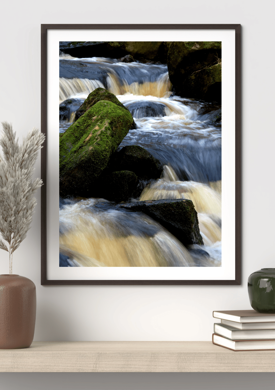 Haunted Location Nature Padley Gorge Peak District Print