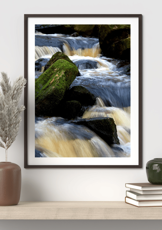 Haunted Location Nature Padley Gorge Peak District Print