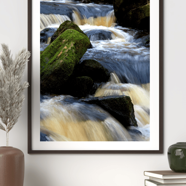 Haunted Location Nature Padley Gorge Peak District Print