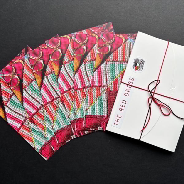 Palestinian embroidery postcards