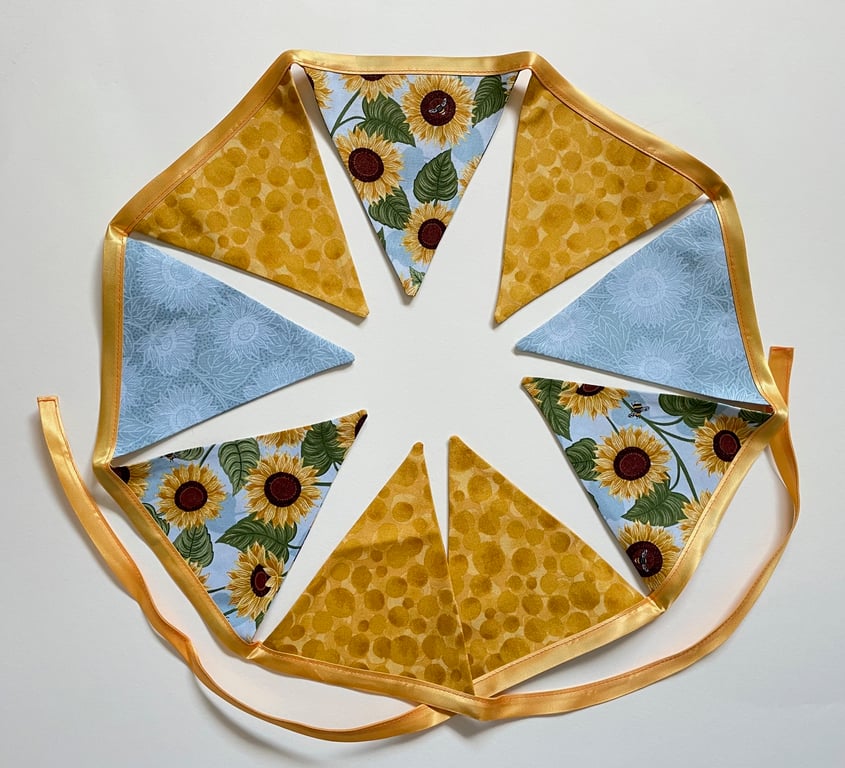 Sunflowers bunting 