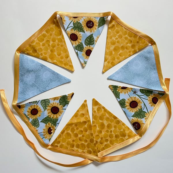 Sunflowers bunting 