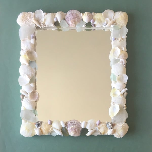 Iridescent Shell Mirror SOLD