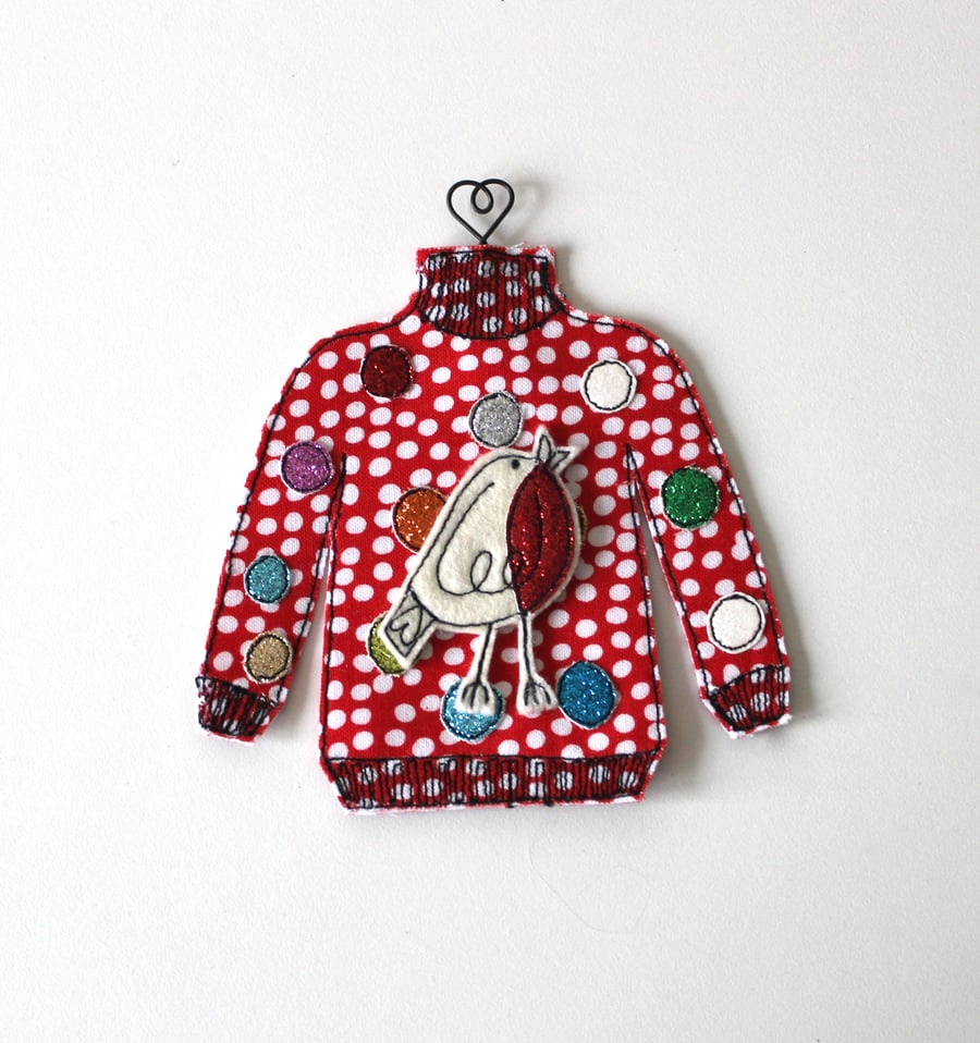 Special Order for The Ceramic Button -  'Merry Christmas' Christmas Jumper