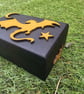 Handmade Wooden Jewellery Box with Dragon & Moon Design - Gothic Fantasy  - Image 3
