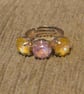 Adjustable Swarovski Ring - Image 1
