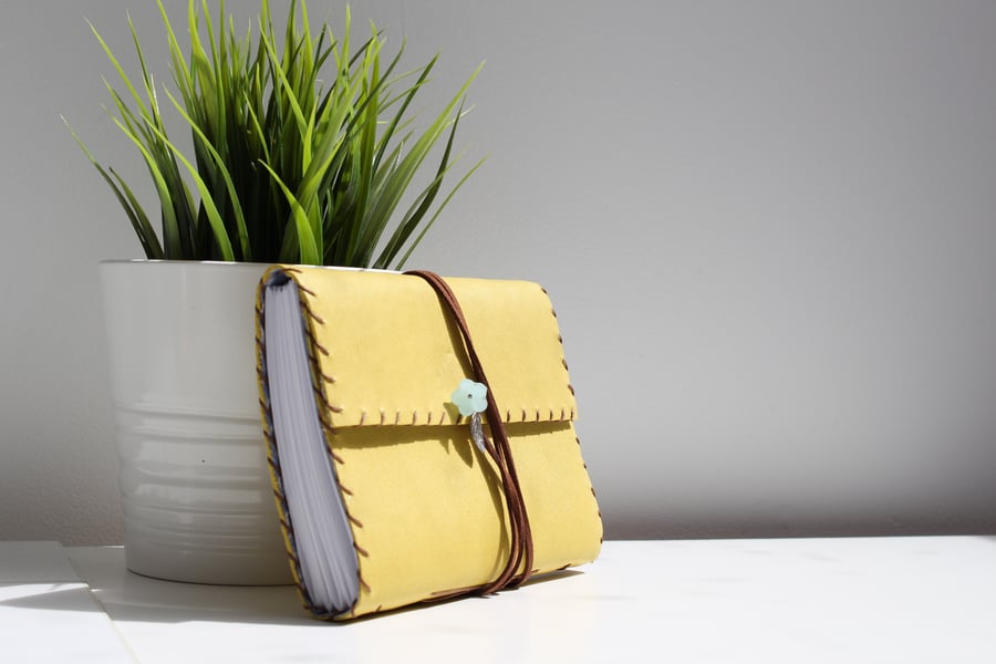 Leather notebook 