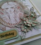Boho Style Birthday Card - Bohemian Girl  - Image 3