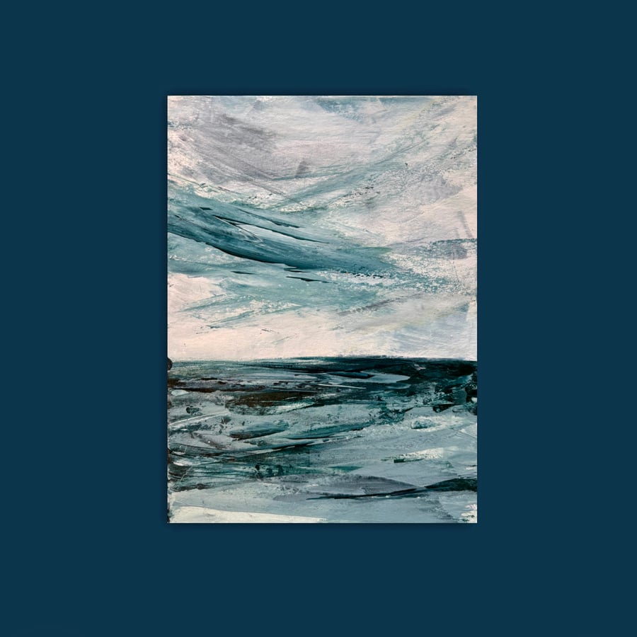 Perfectly Imperfect Original Seascape Painting - Sample 51