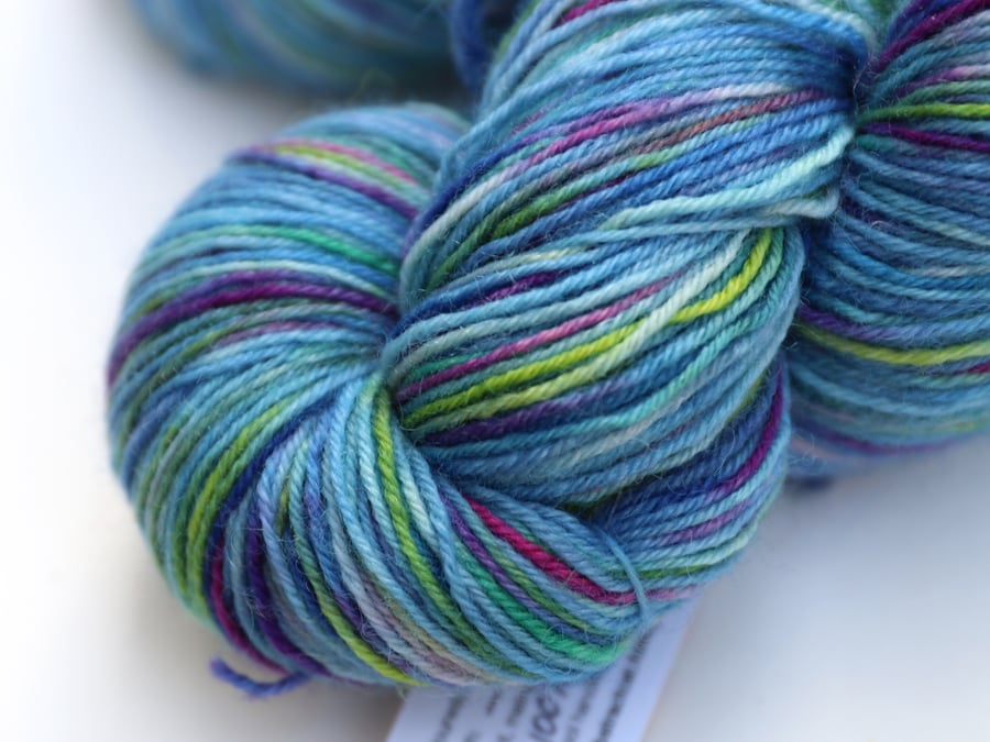SALE: Pool Party - Superwash Bluefaced Leicester 4 ply yarn
