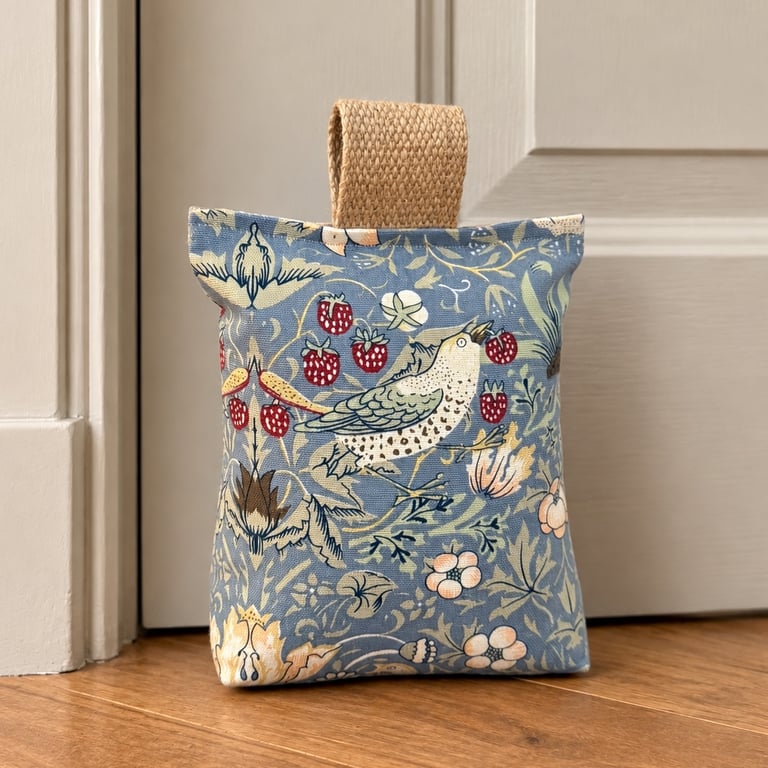FILLED William Morris Strawberry Thief Doorstop