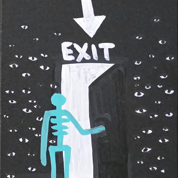 EXIT - Surreal Series 1 - ACEO
